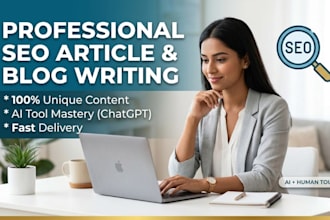 write SEO articles and creative blog posts using ai tools