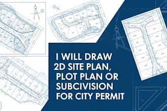 draw 2d site plan, plot plan, subdivision plan, zoning plan, rv park, resort map