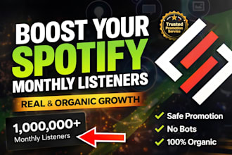 boost organic spotify music or spotify album promotion for afrobeat artists