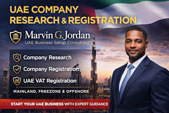 do uae company research, registration uae company uae vat dubai  registration