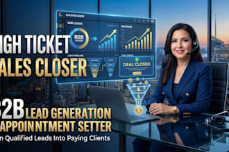 be your appointment setter high ticket sales closer cold calling b2b sales rep