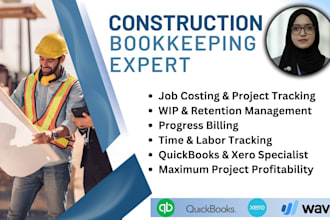 do construction bookkeeping and job costing in quickbooks and xero