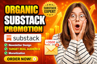 do organic substack promotion, substack newsletter, substack subscribers growth