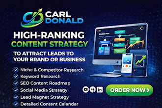 create high ranking content strategy to attract leads to your brand or business
