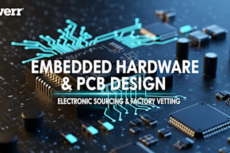 do pcb design, embedded hardware, and factoryvetted sourcing