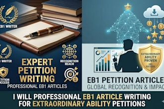professional eb1 article writing for extraordinary ability petitions