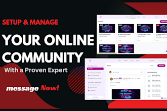 setup skool online community, skool course and skool membership