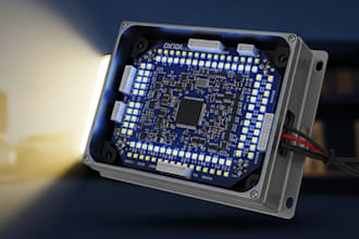 design custom led security light pcb with driver pir sensor and full integration