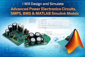 design and simulate advanced power electronics circuit smps bms matlab simulink