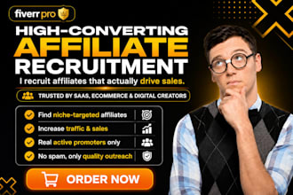 do affiliate marketing and recruit high converting affiliates