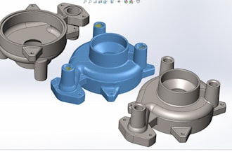 reverse 3d scan to cad, convert mesh, stl, obj to solid cad model into product