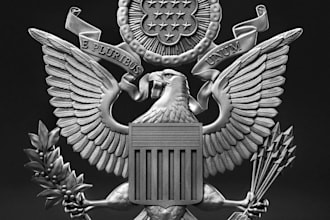 sculpt custom military type badge,crest,medallions,pendant,artcam,cnc,gcode,stl