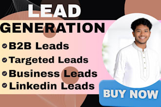 do targeted b2b lead generation,linkedln email list building