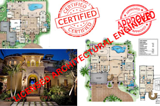 deliver complete permit submission packages with code compliant drawings