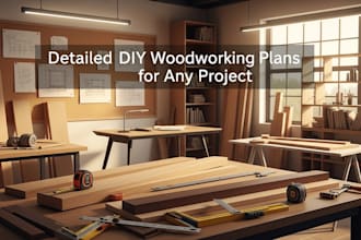 provide detailed DIY woodworking plans for any project