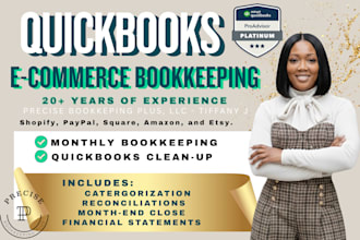 monthly ecommerce bookkeeping in quickbooks online
