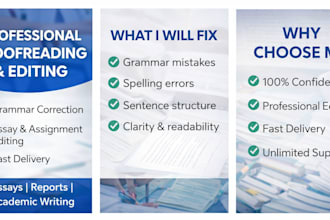 proofread and edit essay assignment and academic writing