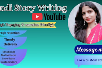 write engaging hindi youtube story scripts