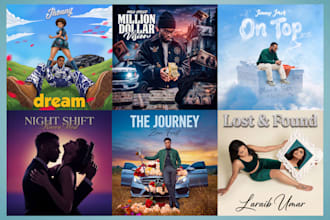 design creative album cover, single cover or mixtape artwork