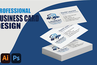 design custom modern business card for any business card design