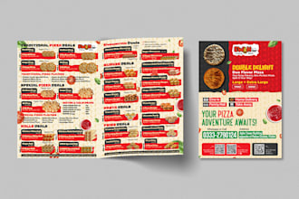 design digital restaurant menu for your business