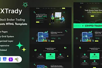 build wordpress forex broker trading website crypto news autopilot ai automation