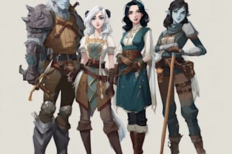 design dnd party and fantasy