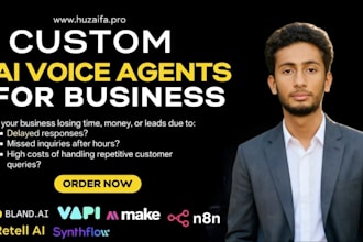 build a custom ai voice agent for your business customer support