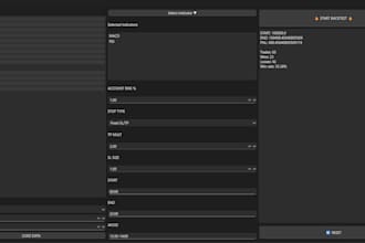 test your trading strategy and build an automated trading tool