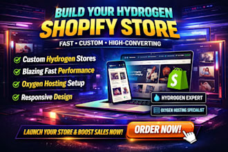 create shopify stores hydrogen storefronts using oxygen hosting