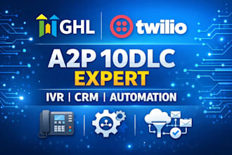 do a2p 10dlc gohighlevel a2p 10dlc twilio a2p approval voip 3cx ringcentral IVR