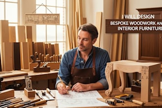 design bespoke woodwork and interior furniture