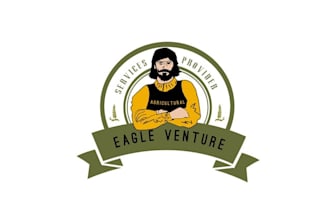 create an simple and powerful logo for eagle ventures
