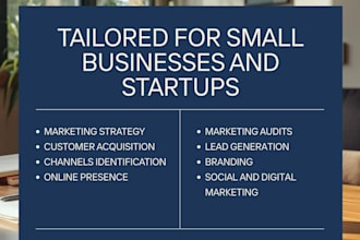 help grow your small business with a custom marketing plan
