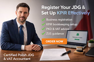 register poland jdg business and set up your kpir bookkeeping and tax filing pro