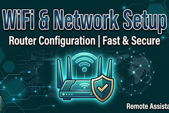set up, fix and optimize your wifi network and router