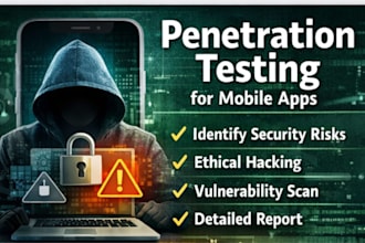 do penetration testing, vulnerability, security test on your website, mobile app
