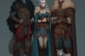 draw your dnd party