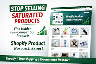 find non saturated product ideas for your shopify store