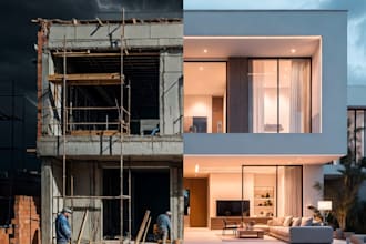 design high CTR construction youtube thumbnails