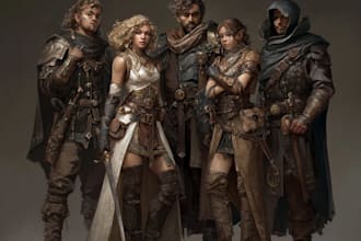 design dnd party and fantasy