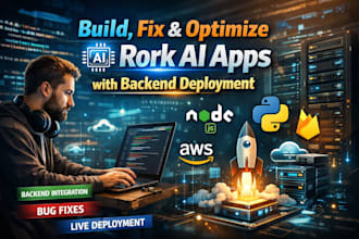 build, fix,  optimize rork ai apps with backend  deployment