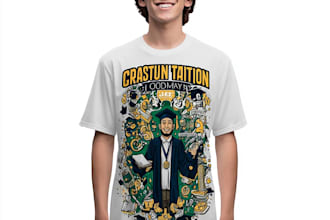 design exceptional graduation t shirt for you