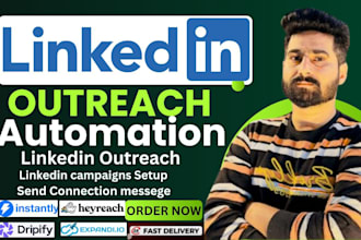 linkedin outreach campaigns with expandi and dripify or heyreach