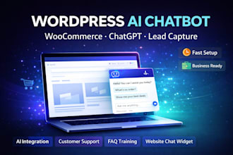 add ai chatbot to wordpress and woocommerce