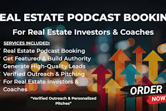 book you on top real estate investor podcasts for authority and leads