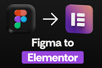 covert figma to wordpress, figma to elementor page builder