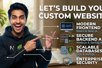 build a professional business website with booking and customer management