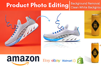 do product photo editing, background removal, jewelry photo editing for amazon