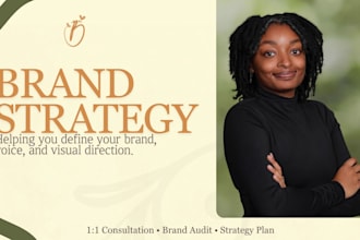 help you develop a strong brand strategy and direction
